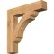 Ekena Millwork Olympic Block Smooth Bracket, Western Red Cedar, 3 1/2"W x 20"D x 20"H BKT04X20X20OLY05SWR - alternate 1
